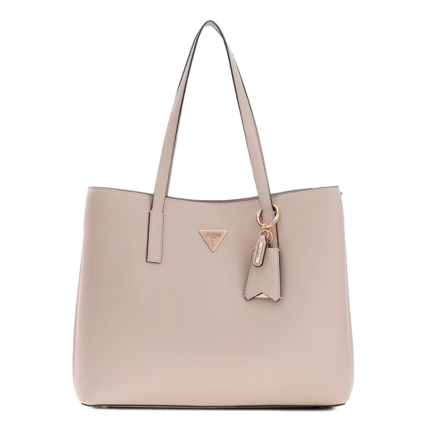 Guess Sac cabas Meridian avec logo - UNICAN Beige- Ref 140 €